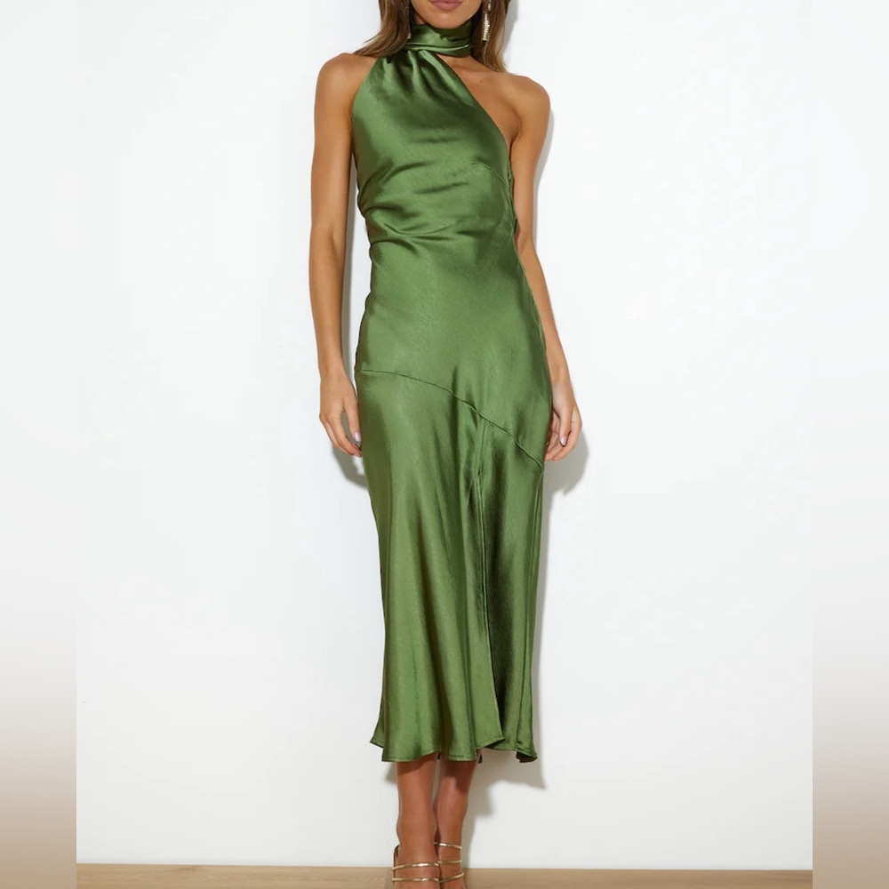 Hello Molly satin maxi dress
